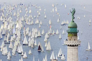 Italy, Friuli Venezia Giulia, Barcolana, the historic sailing regatta in Trieste Italy, Friuli Venezia Giulia, Barcolana, the historic sailing regatta in Trieste