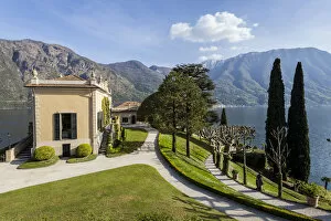 Images Dated 3rd September 2015: Italy, Lombardy, Como district. Como Lake, Villa del Balbianello