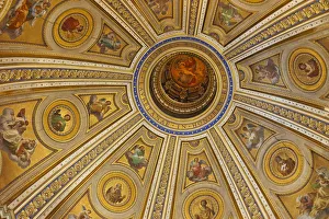 Italy, Rome, Dome of Santa Maria di Loreto Church Italy, Rome, Dome of Santa Maria di Loreto Church