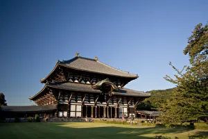 Japan, Honshu Island, Nara, Todai-Ji Temple, Daibutsu-den Hall (Hall of the Great Buddha) Japan, Honshu Island, Nara, Todai-Ji Temple, Daibutsu-den Hall (Hall of the Great Buddha)