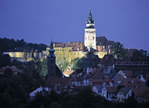 Czech Republic Historic Buildings Prints: Krumlov Castle