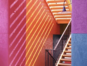 La Placita Staircase, Tucson, Arizona, USA La Placita Staircase, Tucson, Arizona, USA