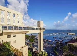 Lacerda Elevator Print, Salvador, Bahia