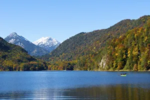 Lake Alpsee, Allgaeu, Bavaria, Germany Lake Alpsee, Allgaeu, Bavaria, Germany
