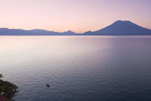 Lake Atitlan and Volcano San Pedro, Guatemala Lake Atitlan and Volcano San Pedro, Guatemala