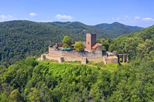 Landeck castle near Bad Bergzabern, Klingenmunster, Palatinate wine road Landeck castle near Bad Bergzabern, Klingenmunster, Palatinate wine road