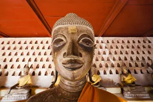 Laos, Vientiane, Wat Sisaket, Buddha Statues Laos, Vientiane, Wat Sisaket, Buddha Statues