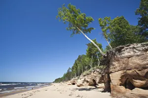 Latvia, Northeastern Latvia, Vidzeme Coast Region, Saulkrasti, beach by the Veczemju Latvia, Northeastern Latvia, Vidzeme Coast Region, Saulkrasti, beach by the Veczemju