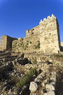Lebanon, Byblos, archaeological site, Crusader Castle Lebanon, Byblos, archaeological site, Crusader Castle