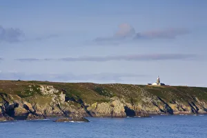 Lighthouse, Pointe du Raz, Cape Sizun, Finistere region, Brittany, France Lighthouse, Pointe du Raz, Cape Sizun, Finistere region, Brittany, France