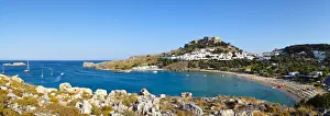 Lindos Acropolis & Village, Lindos, Rhodes, Greece Lindos Acropolis & Village, Lindos, Rhodes, Greece