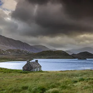 Loch Stack Print - A Sutherland Highlands Landscape