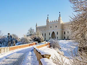 Lublin Castle at winter time, Lublin Voivodeship, Poland Lublin Castle at winter time, Lublin Voivodeship, Poland