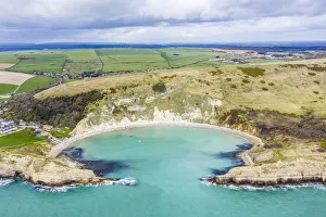 Lulworth Cove, Jurassic coast, Dorset, England, UK Lulworth Cove, Jurassic coast, Dorset, England, UK