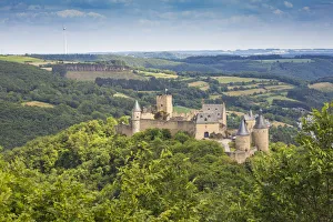 Luxembourg, Bourscheid Castle Print