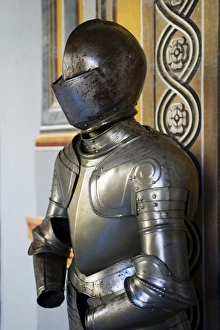 Print of Malta, Valletta - Knights' Armour in the Grand Masters Palace