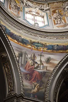 Malta, Valletta, Floriana, Church of St. Publius, rotunda Malta, Valletta, Floriana, Church of St. Publius, rotunda