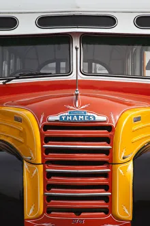 Malta, Valletta, detail of Maltese Bus Malta, Valletta, detail of Maltese Bus