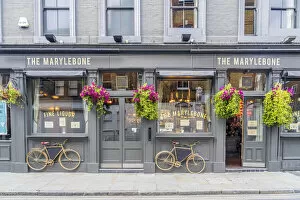 Front Collection: The Marylebone pub, Marylebone, London, England, UK