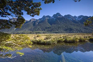 Mirror Pools, Fjordland National Park, South Island, New Zealand Mirror Pools, Fjordland National Park, South Island, New Zealand