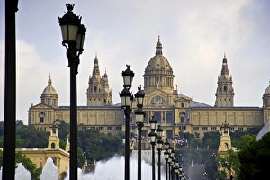MNAC (National Art Museum of Catalonia) Montjuic, Barcelona. Catalonia. Spain MNAC (National Art Museum of Catalonia) Montjuic, Barcelona. Catalonia. Spain