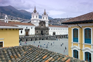 Monastery of San Francisco, Plaza San Francisco, Quito, Ecuador Monastery of San Francisco, Plaza San Francisco, Quito, Ecuador