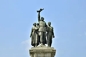 Eastern European Monuments Prints: Monument to the Soviet Army. Sofia, Bulgaria