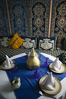 Images Dated 2006 March: Moroccan Restaurant Interior Print