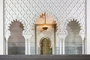 Morocco, Al-Magreb, Mausoleum of Mohammed V in Rabat Morocco, Al-Magreb, Mausoleum of Mohammed V in Rabat