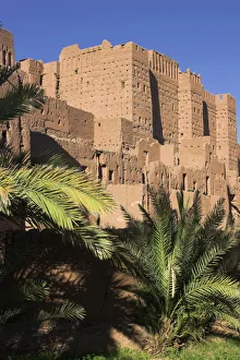 Morocco, Draa Valley, Tamnougalt Kasbah Morocco, Draa Valley, Tamnougalt Kasbah