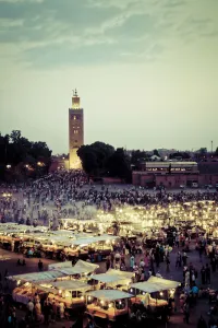 Morocco, Marrakech, Djemaa el-Fna Square Morocco, Marrakech, Djemaa el-Fna Square