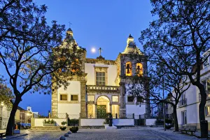 The Motherchurch of Setubal, Santa Maria da Graca church, dating back to the 17th century The Motherchurch of Setubal, Santa Maria da Graca church, dating back to the 17th century