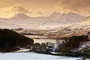 Mt. Snowdon in Winter, Snowdonia National Park, Gwynedd, Wales Mt. Snowdon in Winter, Snowdonia National Park, Gwynedd, Wales