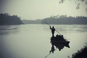 Nepal, Chitwan National Park, Narayani River Nepal, Chitwan National Park, Narayani River