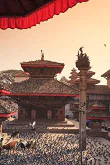 Nepal, Kathmandu, Durbar Square (UNESCO Site) Nepal, Kathmandu, Durbar Square (UNESCO Site)