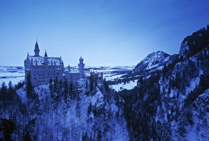 European Castle Tours Prints: Neuschwanstein