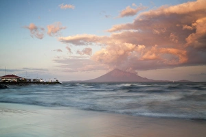 Nicaragua, View from San Jorge of Conception Volcanoe, Ometepe Island Nicaragua, View from San Jorge of Conception Volcanoe, Ometepe Island