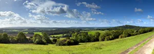 North Downs from Newlands Corner, Nr. Guildford, Surrey, England North Downs from Newlands Corner, Nr. Guildford, Surrey, England
