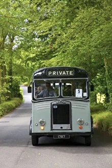 Prints of Old Guernsey Bus, Guernsey, Channel Islands Related Prints: Old Guernsey Bus Print, Channel Islands