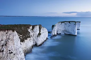 Old Harry Rocks at Handfast Point are the start of the Jurassic Coast World Heritage Site Old Harry Rocks at Handfast Point are the start of the Jurassic Coast World Heritage Site