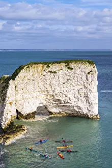 Old Harrys Rocks, Studlands, Jurassic Coast, Dorset, England, UK Old Harrys Rocks, Studlands, Jurassic Coast, Dorset, England, UK