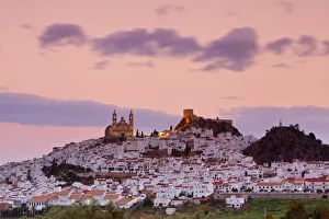 Olvera at Sunrise Print, Andalusia, Spain