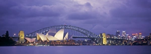 Opera House & Harbour Bridge, Sydney, New South Wales, Australia Opera House & Harbour Bridge, Sydney, New South Wales, Australia