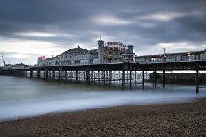 Palace pier, Brighton, East Sussex, England, UK Palace pier, Brighton, East Sussex, England, UK