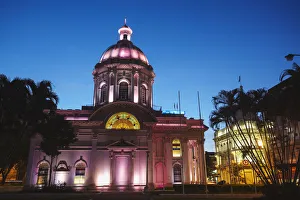 Panteon de los Heroes at dusk, Asuncion, Paraguay Panteon de los Heroes at dusk, Asuncion, Paraguay
