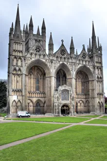 Peterborough Cathedral, Peterborough, Cambridgeshire, England, UK Peterborough Cathedral, Peterborough, Cambridgeshire, England, UK