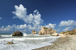 Petra tou Romiou, Aphrodite Rock, Cyprus Petra tou Romiou, Aphrodite Rock, Cyprus