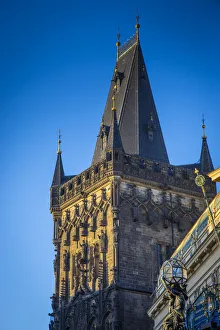 Powder Tower, Old Town, Prague, Czech Republic Powder Tower, Old Town, Prague, Czech Republic