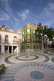 Praca Louis de Camoes, Lagos, Algarve, Portugal Praca Louis de Camoes, Lagos, Algarve, Portugal