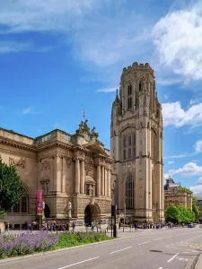 Bristol Cityscape Photography Prints: Bristol Museum and Art Gallery and Wills Memorial Building